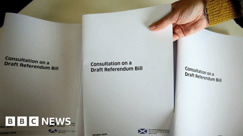 What's the thinking behind a second Scottish referendum bill?