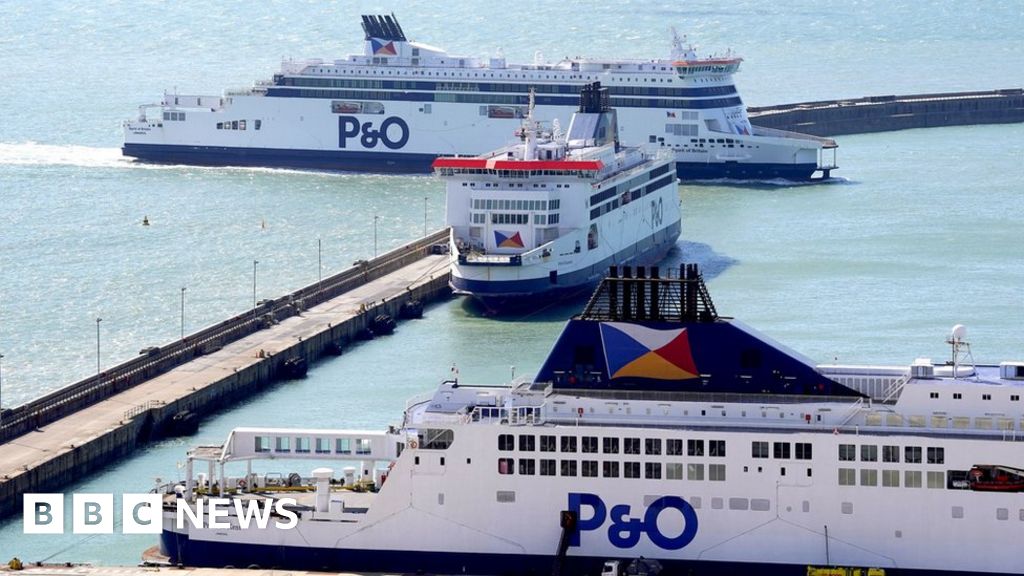 First P&O ferry crosses Channel since sackings