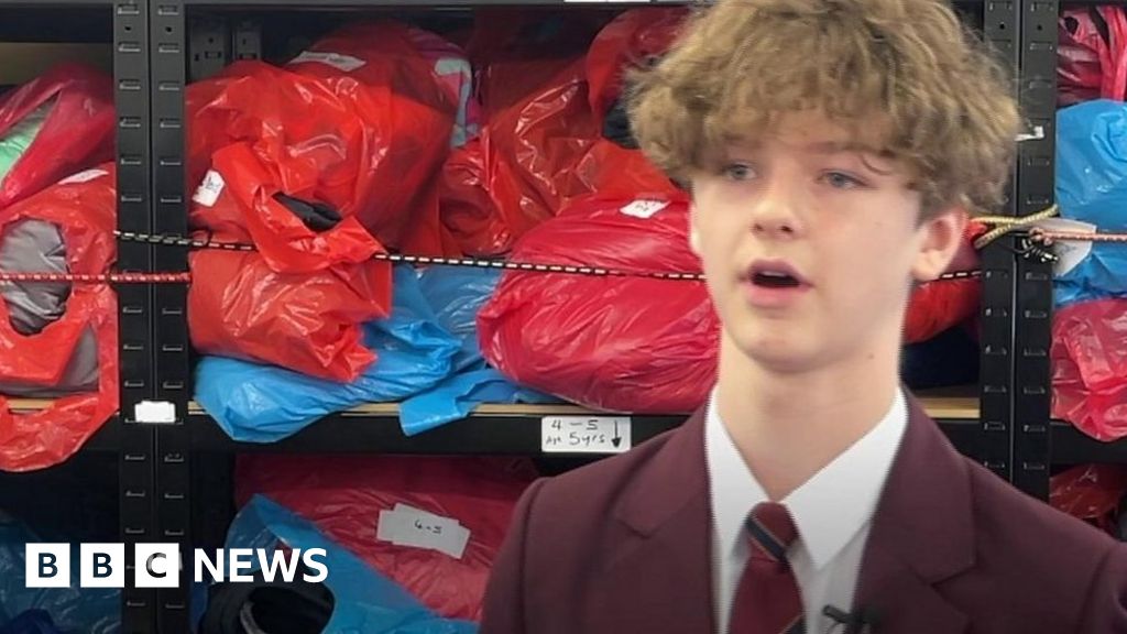 Cost of living: Mirfield pupil sets up school uniform exchange