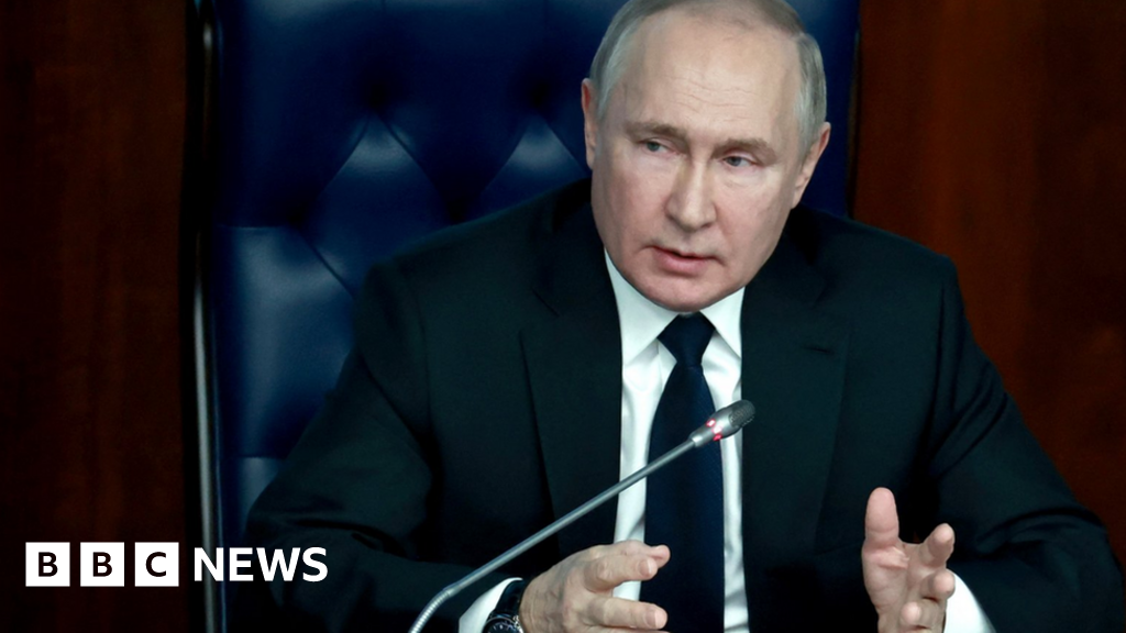 Ukraine war: Russia not to blame for conflict - Putin