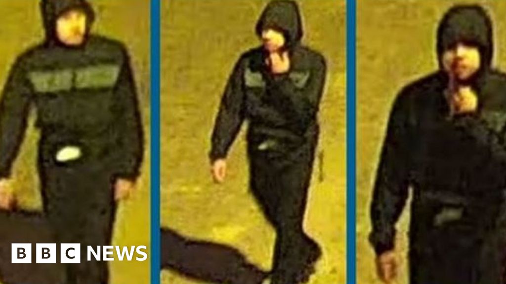 Bournemouth stabbing: Police issue CCTV image of beach murder suspect - BBC News