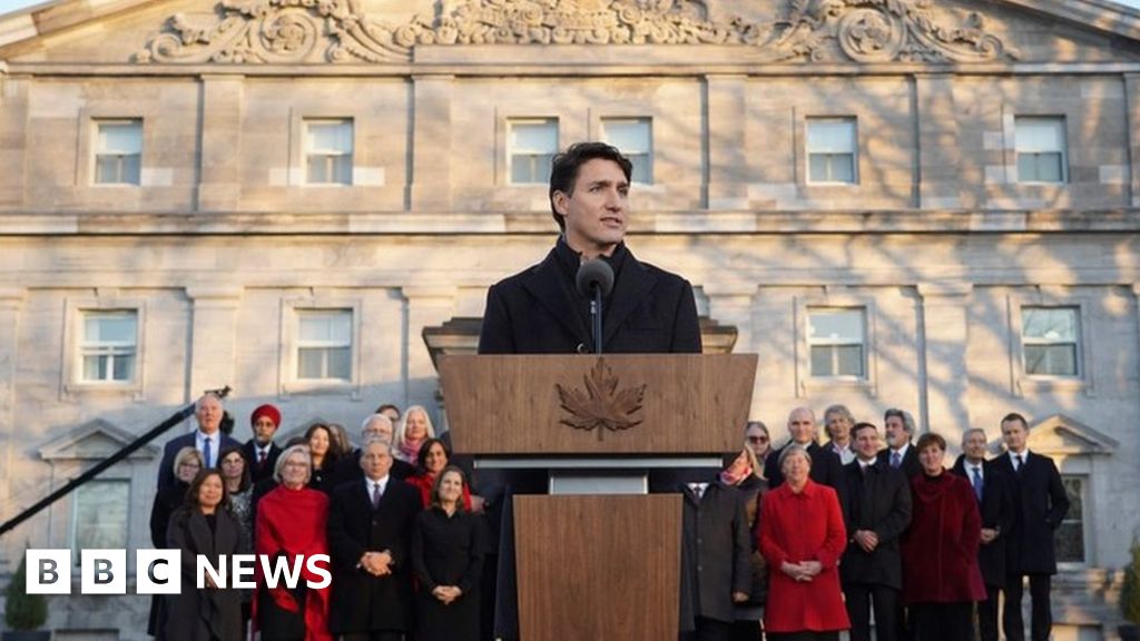 Prime Minister Justin Trudeau Unveils New Cabinet Bbc News