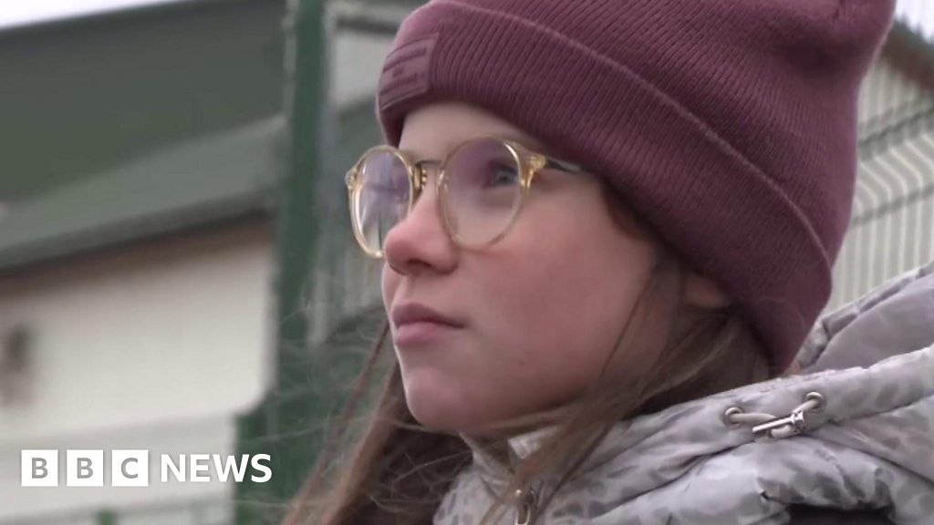 Ukraine conflict: Refugees from Ukraine arriving at Polish border speak to BBC