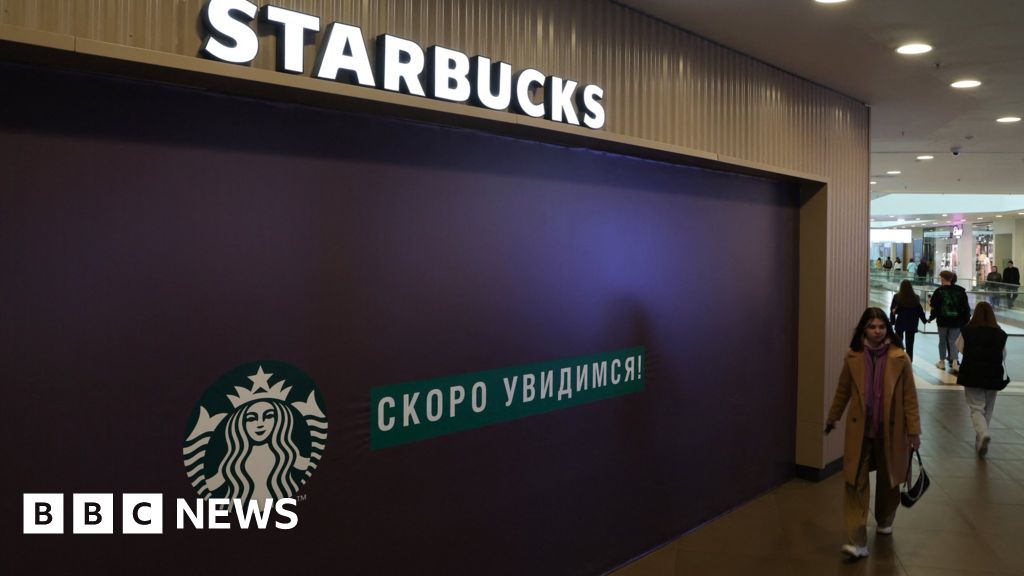 Starbucks is withdrawing its name from Russia after 15 years