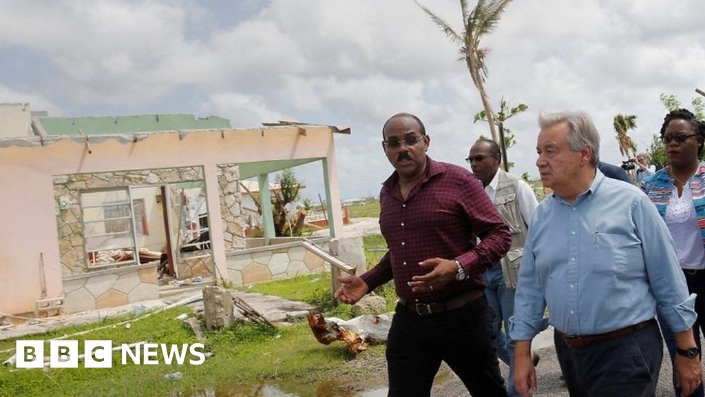 Antonio Guterres: 'We're facing consequences of climate change' - BBC News