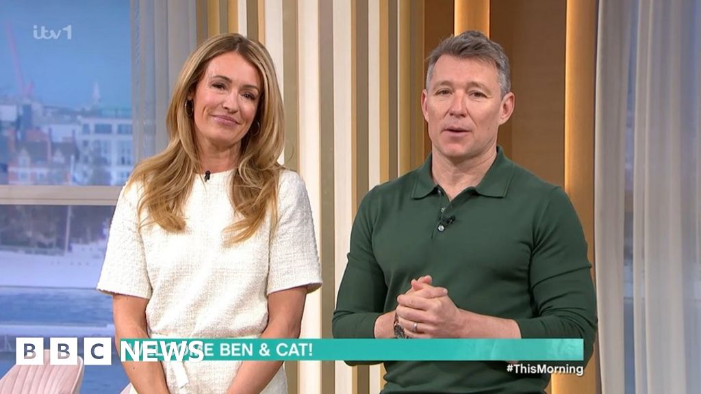 Cat Deeley and Ben Shephard debut on This Morning