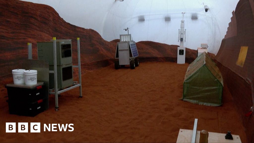 Could you endure Nasa’s 3D-printed Mars simulation?