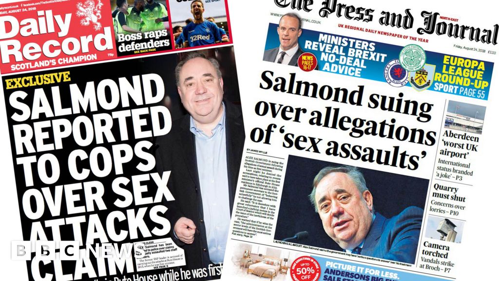 The Papers Salmond Reported To Police Over Sex Claims 4326