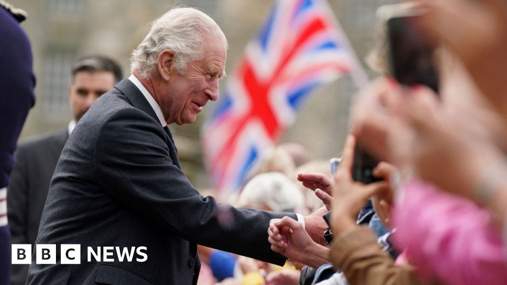 King Charles Greets Crowds As Scotland's Royal Week Begins