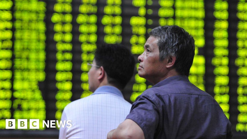 Mainland Chinese Shares Extend Losses Bbc News