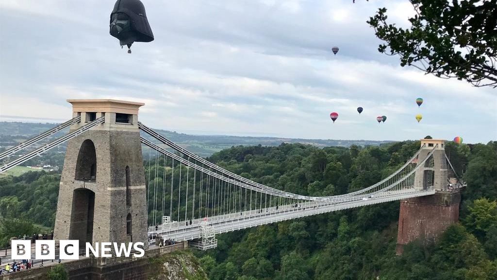 Bristol Balloon Fiesta 2019: Darth Vader balloon leads mass ascent