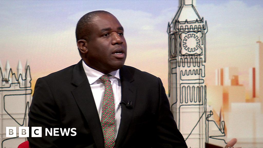 There should be a general election – David Lammy