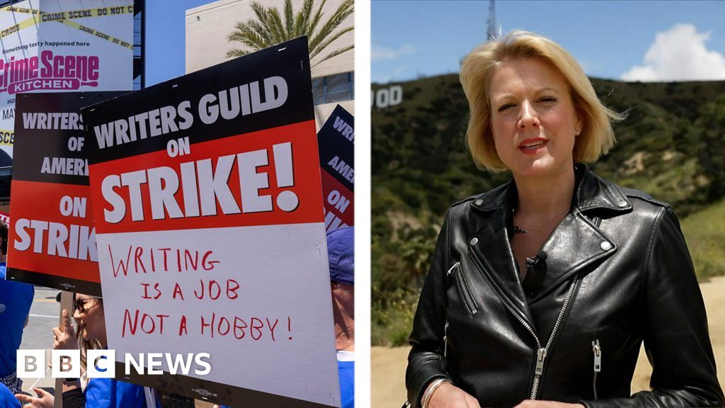 Why TV writers are on strike - explained in 80 seconds