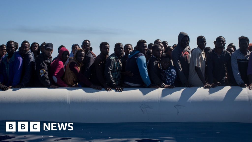 Migrant Crisis Mediterranean Rescue As 34 Drown Bbc News 6253