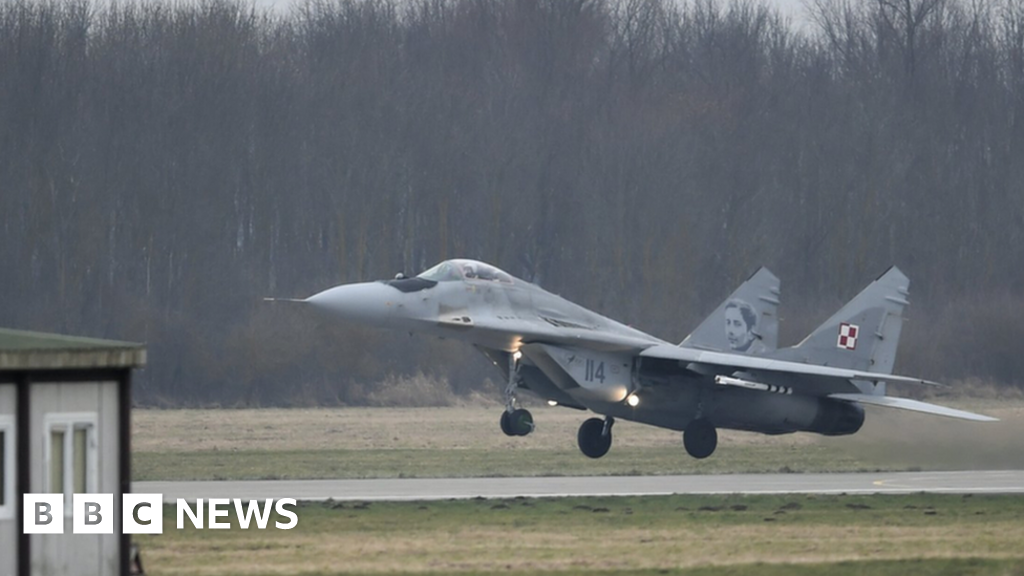 Poland To Send Four Fighter Jets To Ukraine In Coming Days