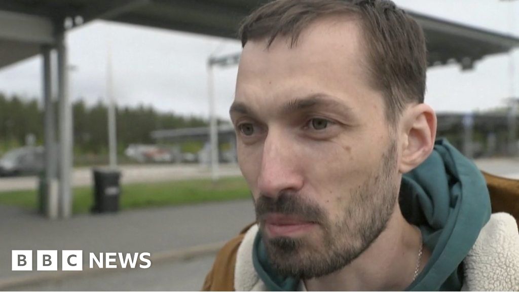 Ukraine war: ‘I’m not fit to fight’, says man fleeing Russia