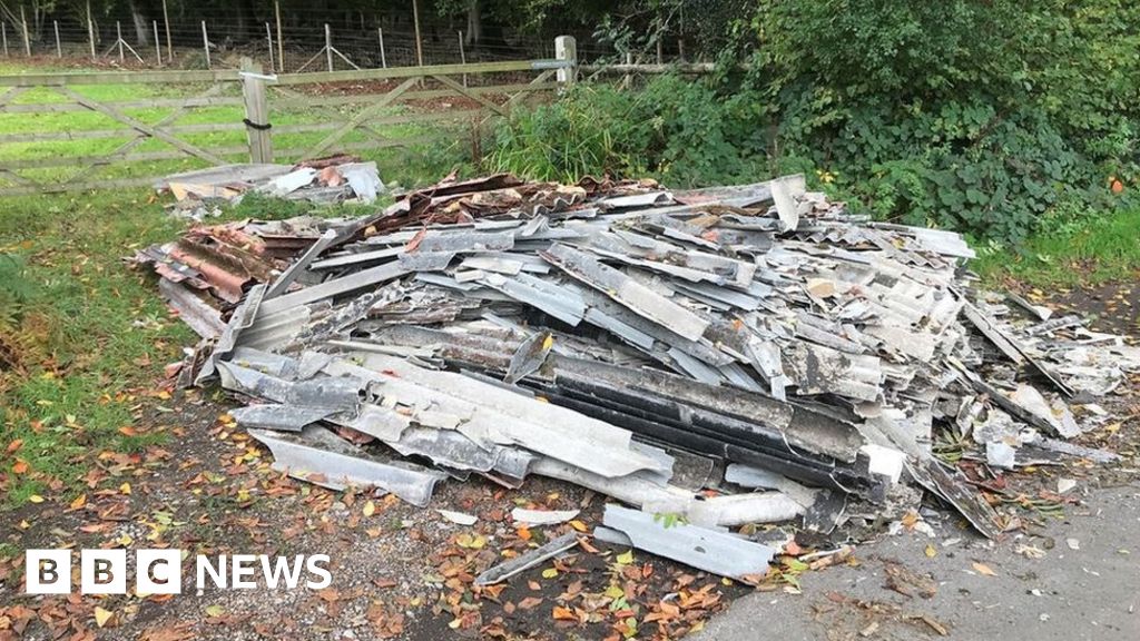 East Sussex flytippers dump six tonnes of asbestos