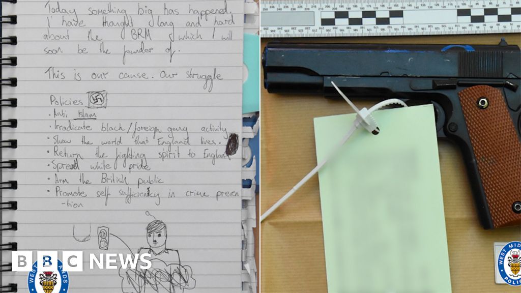 Rugby 'Nazi' teenager guilty of right-wing terror offences