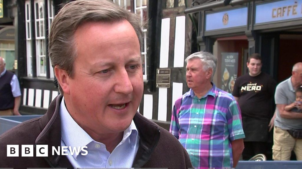 David Cameron This Is A Defining Election BBC News    96019740 P052my9s 