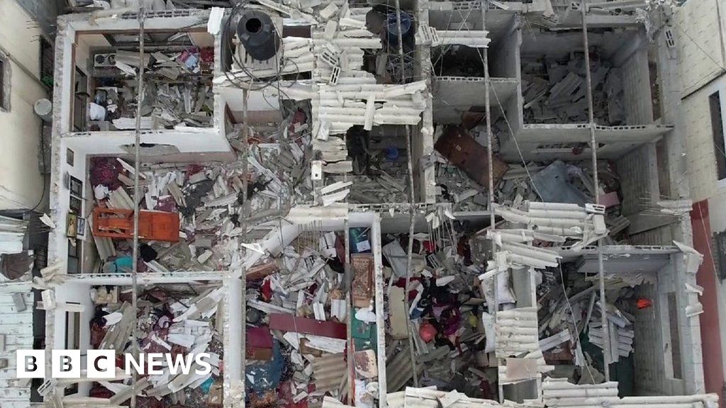Streets filled with rubble: See the destruction of Gaza from the sky