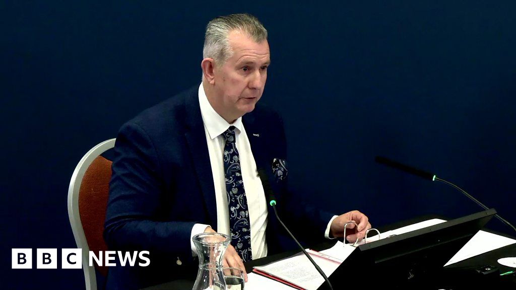 Edwin Poots says thousands missed time with loved ones during Covid - BBC News