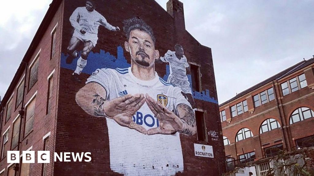 Leeds sporting hero murals bring 'joy' in lockdown