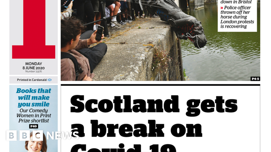 Scotland's papers Scotland 'gets break' and quarantine 'won't work