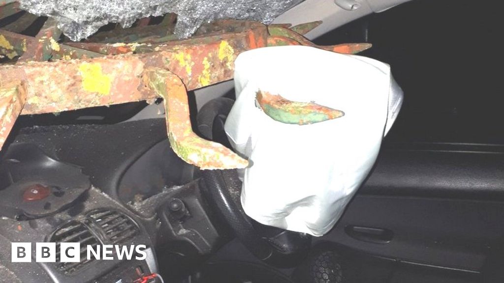 Linton railings crash escape leaves police 'speechless'