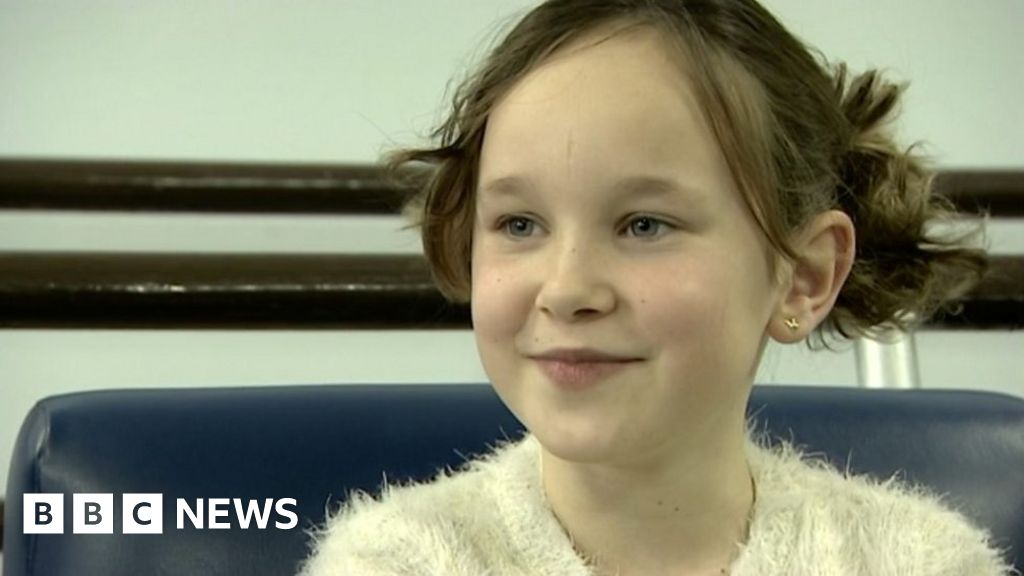 New Limb For Girl Who Danced Her Foot Off Bbc News 