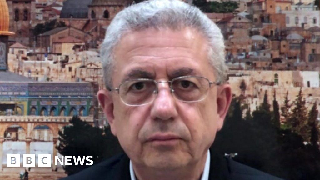 Dr Barghouti Ceasefire Needs Both Sides Not To Shoot Bbc News