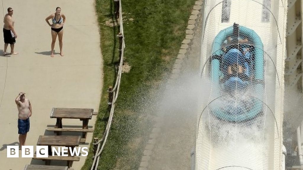 Boy dies on Kansas water slide billed as world's biggest BBC News