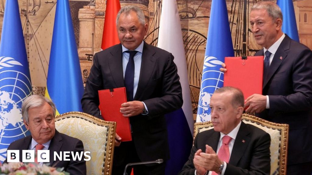 Ukraine war: Deal signed to allow grain exports to resume by sea