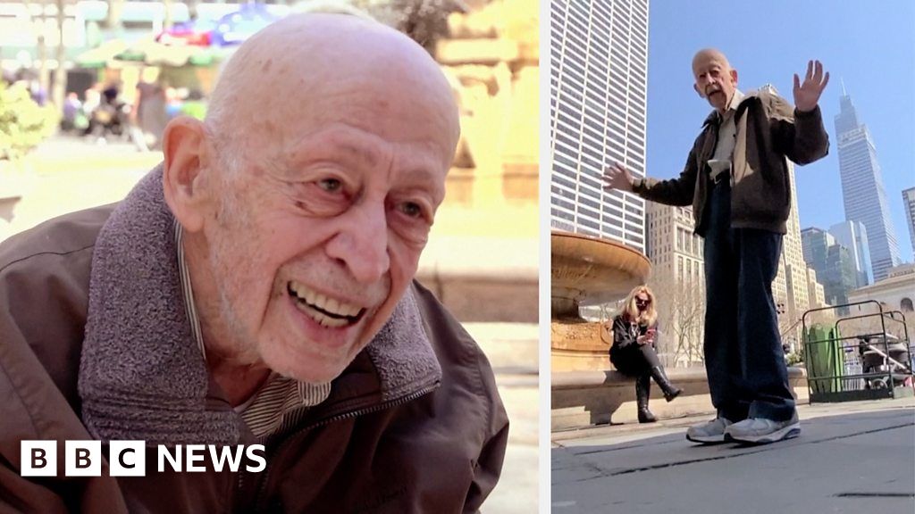 The 89-year-old dancing in the streets of new york city after vaccination