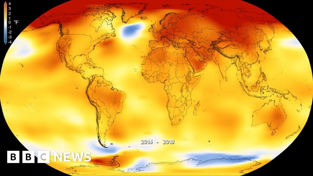 Climate change World heading for warmest decade, says Met Office BBC News