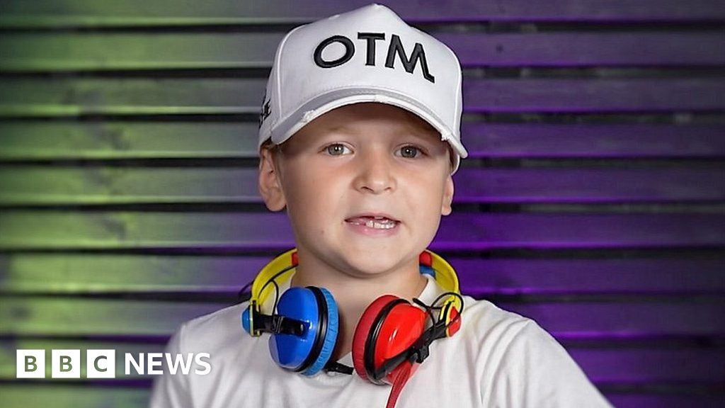 Seven-year-old DJ has hopes of playing Glastonbury