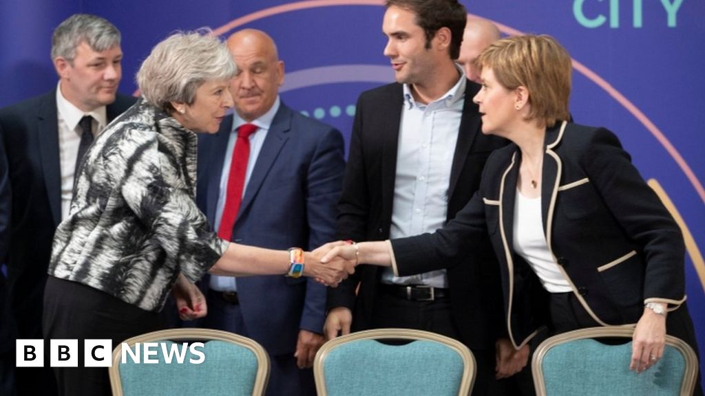 Sturgeon Challenges May Over Brexit 'plan B' In Meeting - BBC News