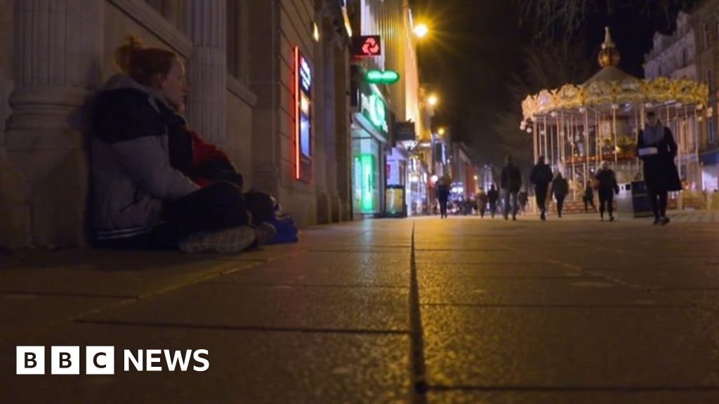 Cardiff Homelessness Ive Had A Knife To My Face Three Times Bbc News