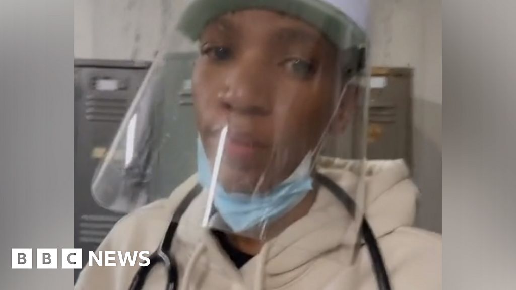 Matthew Lani: South African TikTok star freed after 'fake doctor' arrest - BBC News