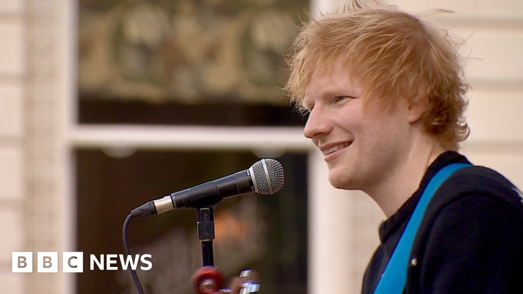 Ed Sheeran Surprise Ipswich Gig Featured In Disney Documentary - BBC News