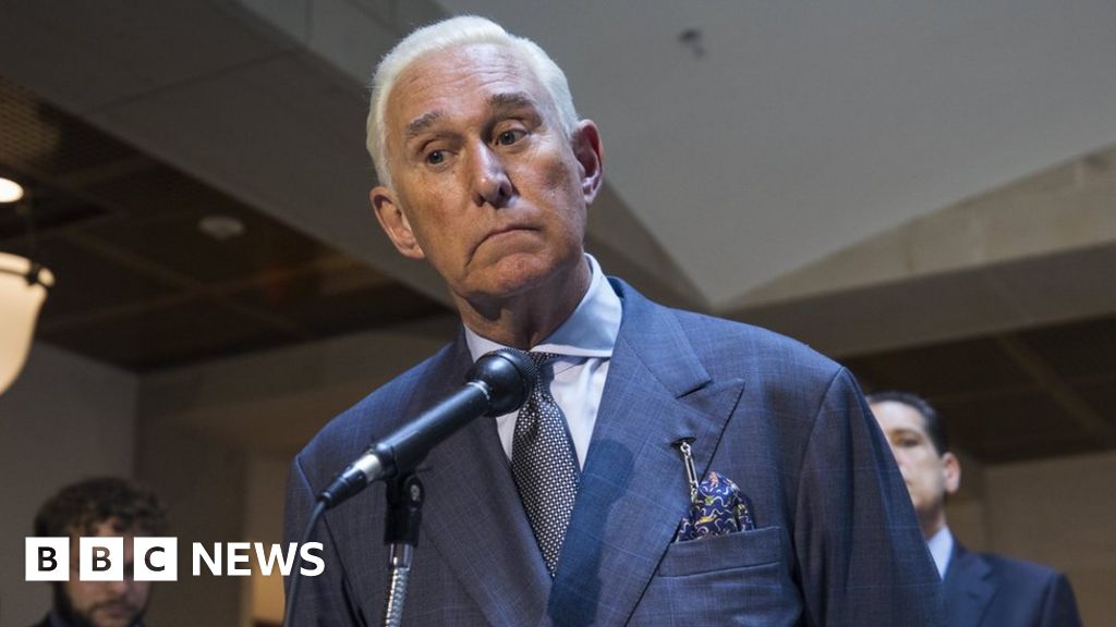 Trump Ally Roger Stone Suspended From Twitter Bbc News