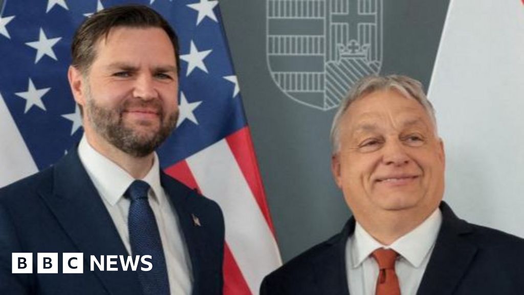 JD Vance backs Orbán's re-election bid in Budapest visit and hits out at EU