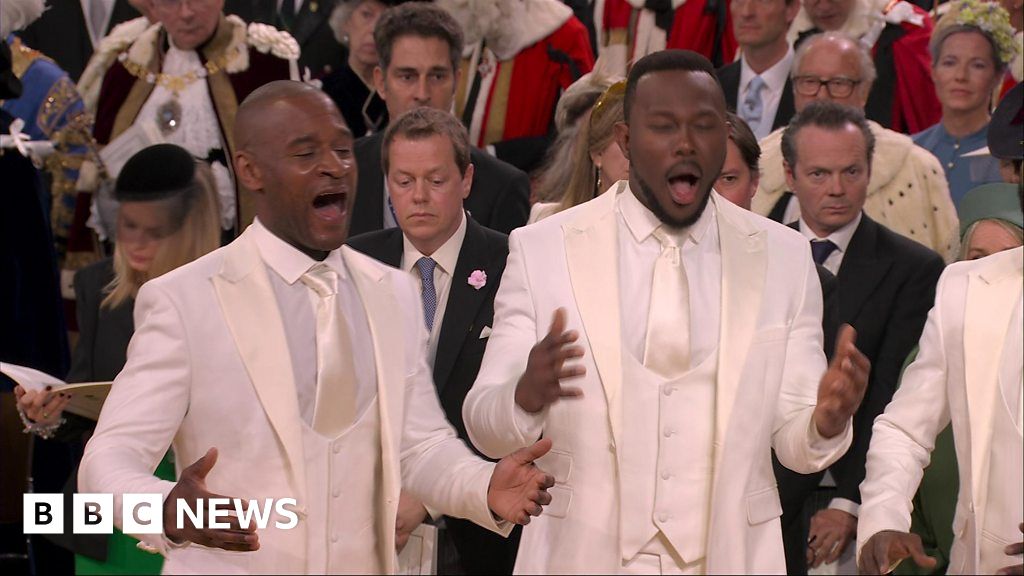 Ascension Choir sing Alleluia at Coronation