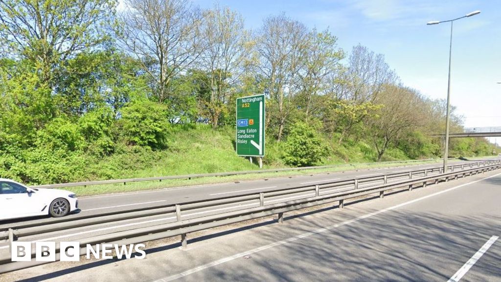 Risley: Motorcyclist In Stable Condition After A52 Crash - BBC News