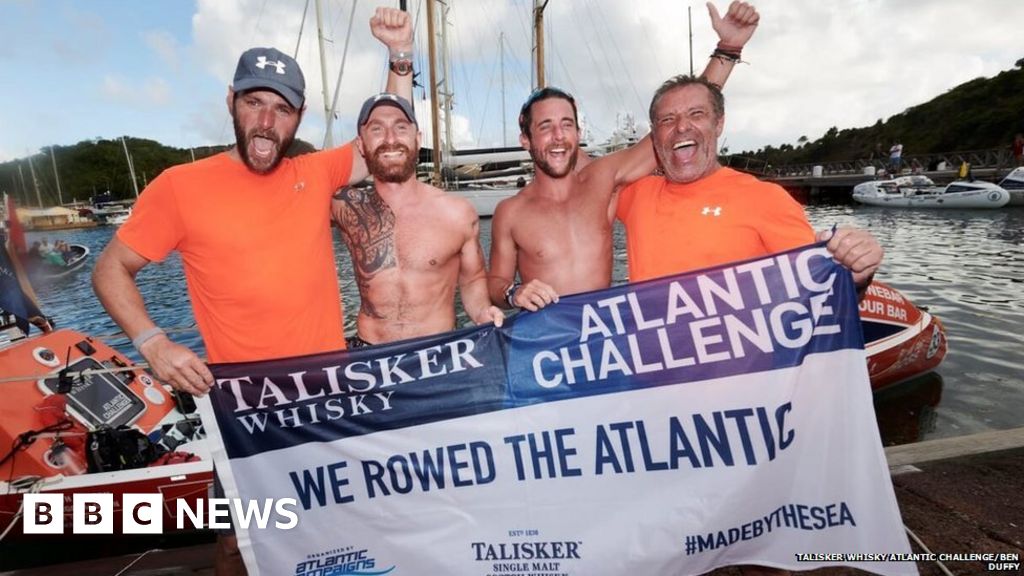 Atlantic challenge Portrush crew conquers the ocean BBC News