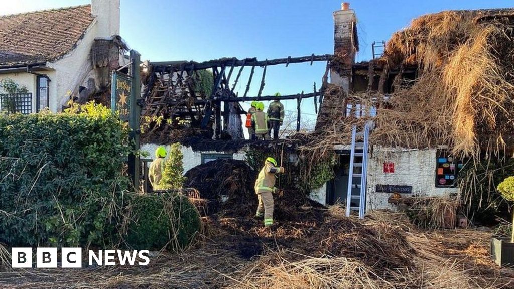 Star Inn At Harome: Section Of Restaurant Destroyed By Fire