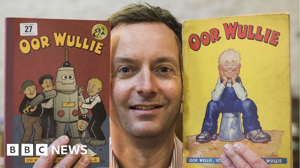 Rare Oor Wullie annuals fetch over £5,000 at auction BBC News