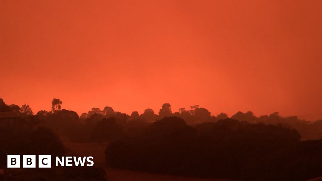 Mallacoota: Where in Australia the Bush fires turned day and night