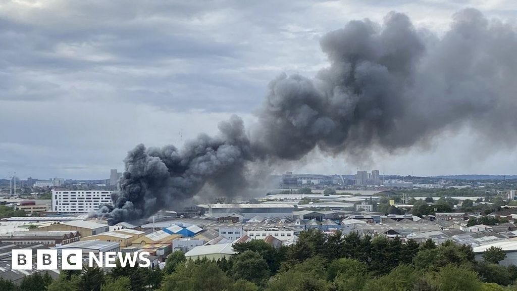 Park Royal fire: Crews battle huge bakery blaze