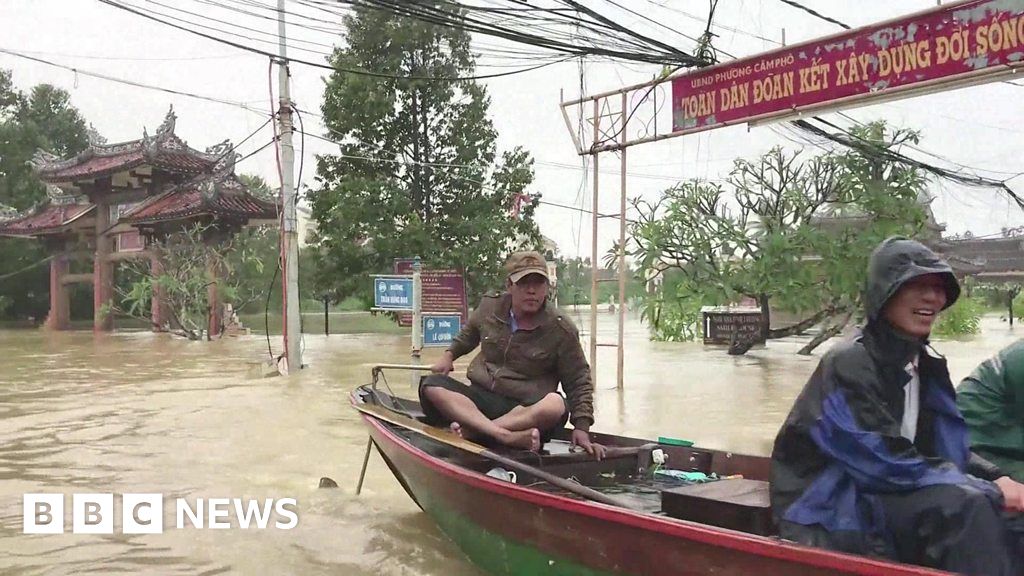 Vietnam Floods Many Dead In Typhoon Damrey Bbc News