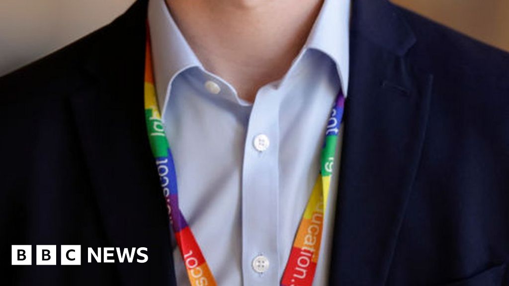 Holyrood staff banned from wearing rainbow lanyard